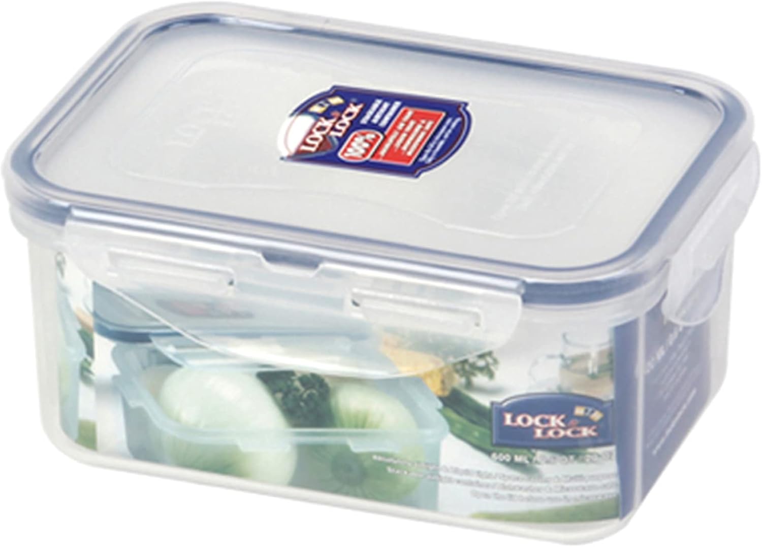 locknlock rectangular food container 600 ml