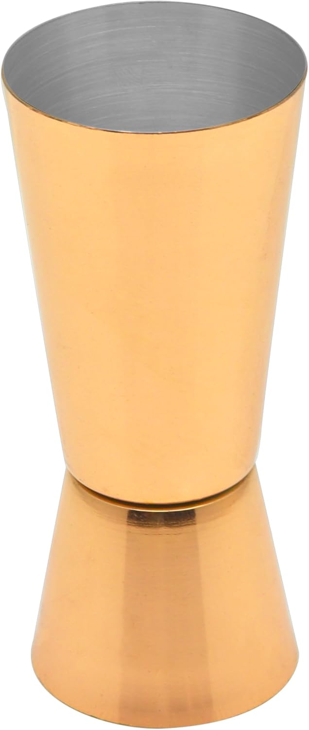 raj copper peg measurer 30/60, 10cm, rcb006, double sided cocktail jigger ,measuring tool cup , shot glass , measure cup , bar accessories