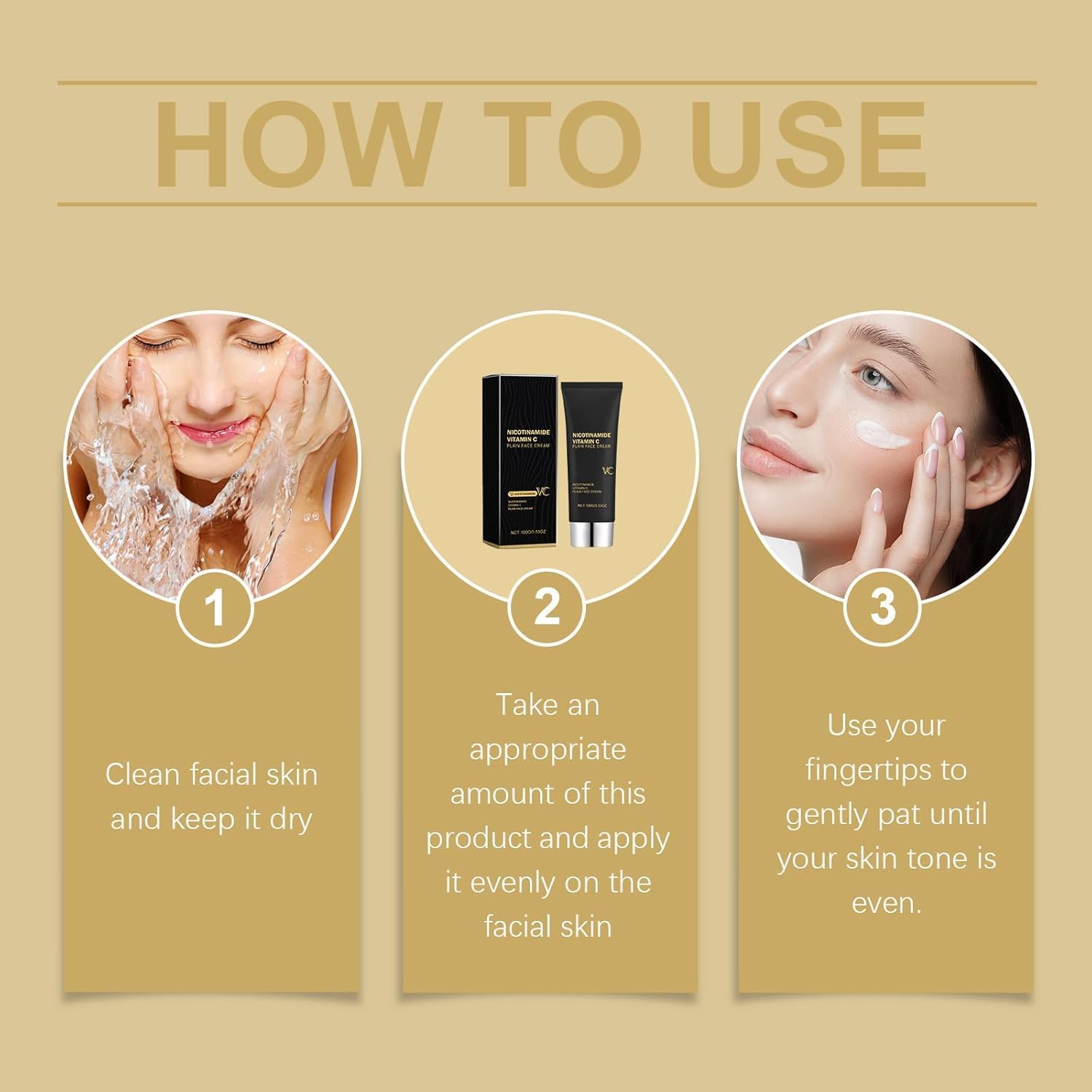 multifunctional soft & moisturising makeup cream, skin cream with niacinamide and vitamin c, day cream with vitamin c for a radiant complexion face cream