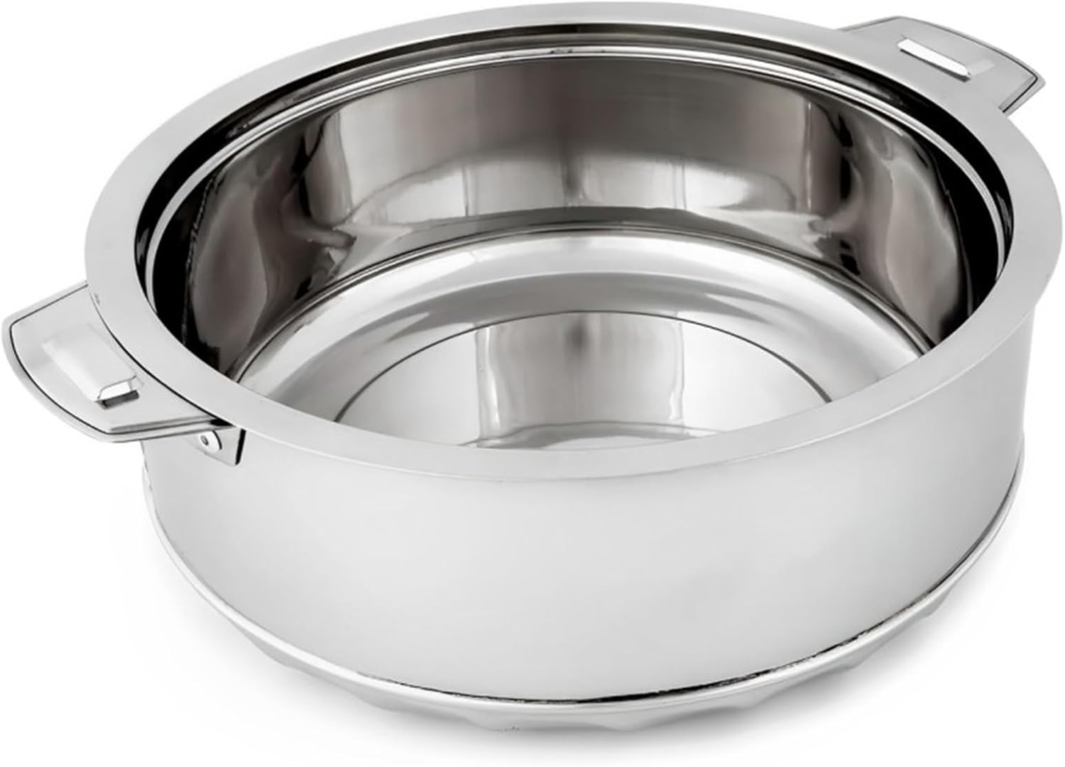 blackstone hotpot stainless steel casserole keeps food hot for long time madina (3pc set 1.0l, 1.5l, 2.5l)