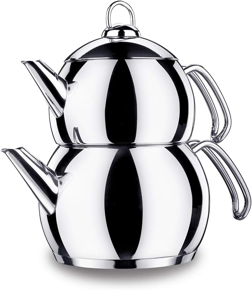 korkmaz turkish tea pot a104