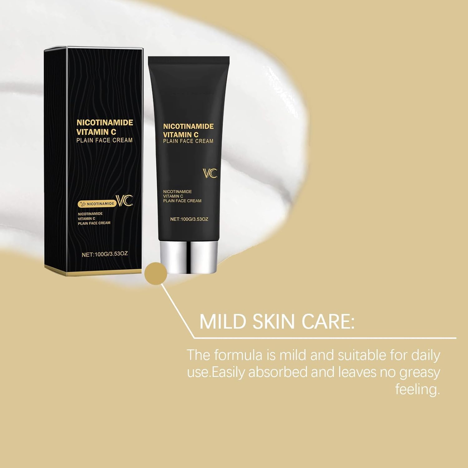 multifunctional soft & moisturising makeup cream, skin cream with niacinamide and vitamin c, day cream with vitamin c for a radiant complexion face cream