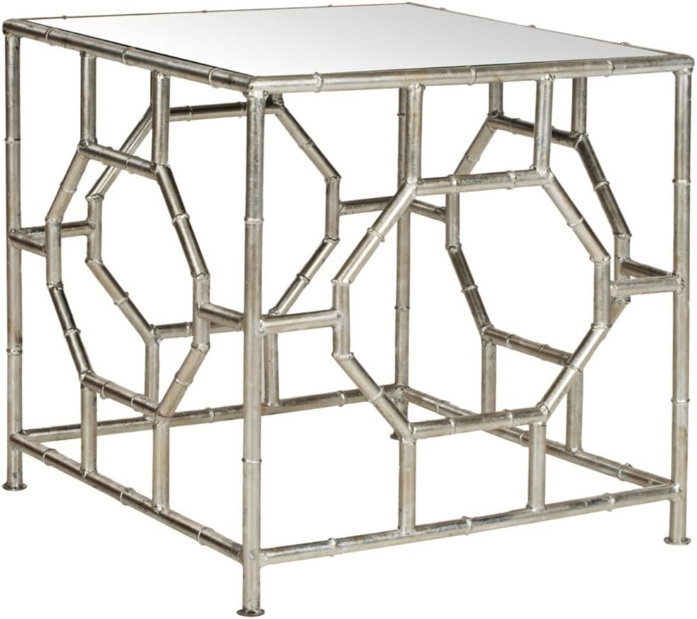 safavieh home collection rory silver accent table