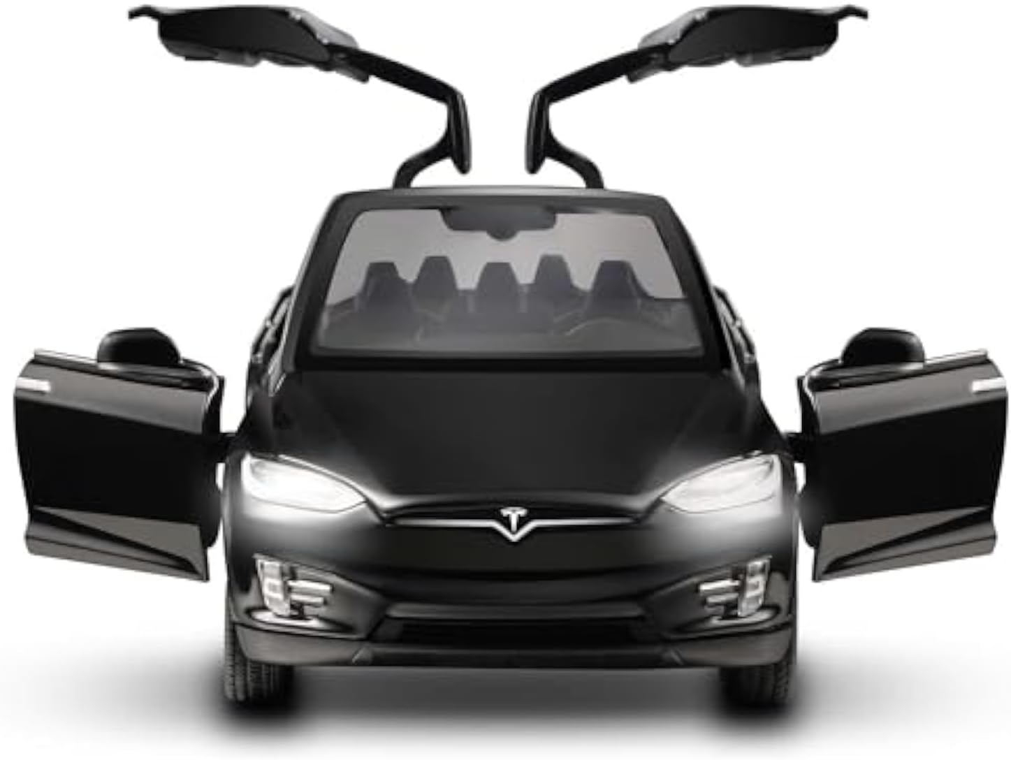 diecast model cars tesla toy cars mode toy car with sound & light black