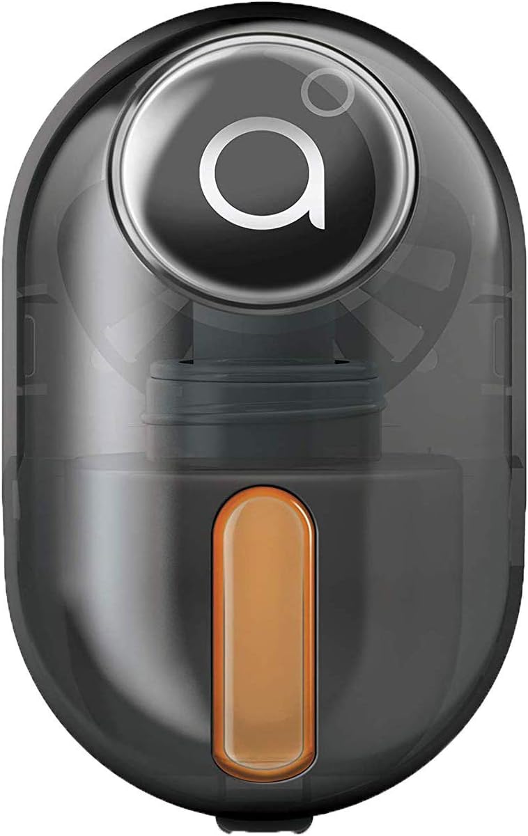 godrej aer click, car vent air freshener kit musk after smoke (10g), black