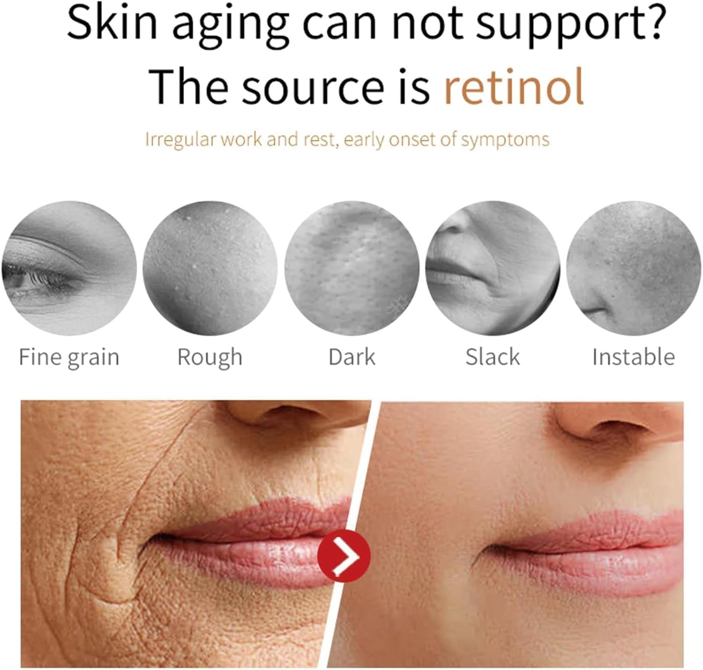 moisturising cream 50 g retinol cream for the face, retinol cream, moisturising face care gel, anti wrinkle cream, moisturising cream for dry and sensitive skin