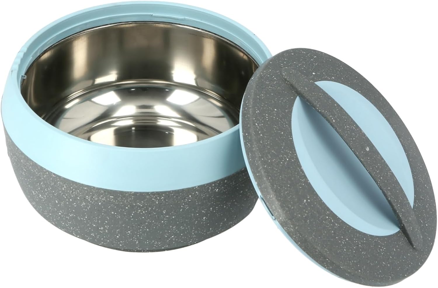 royalford 1500ml cosmos insulated casserole|super pu insulation hot pot with stainless steel inner casing|dishwasher safe|serving dishes with lids|hot food storage container & warmers(assorted colors)