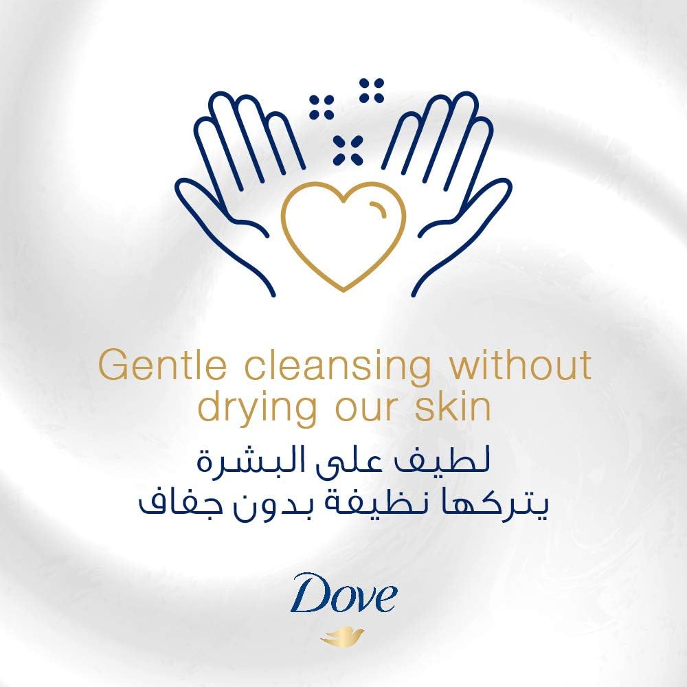 dove pampering hand wash natural caring formula, shea butter, with ¼ moisturising cream, 500ml