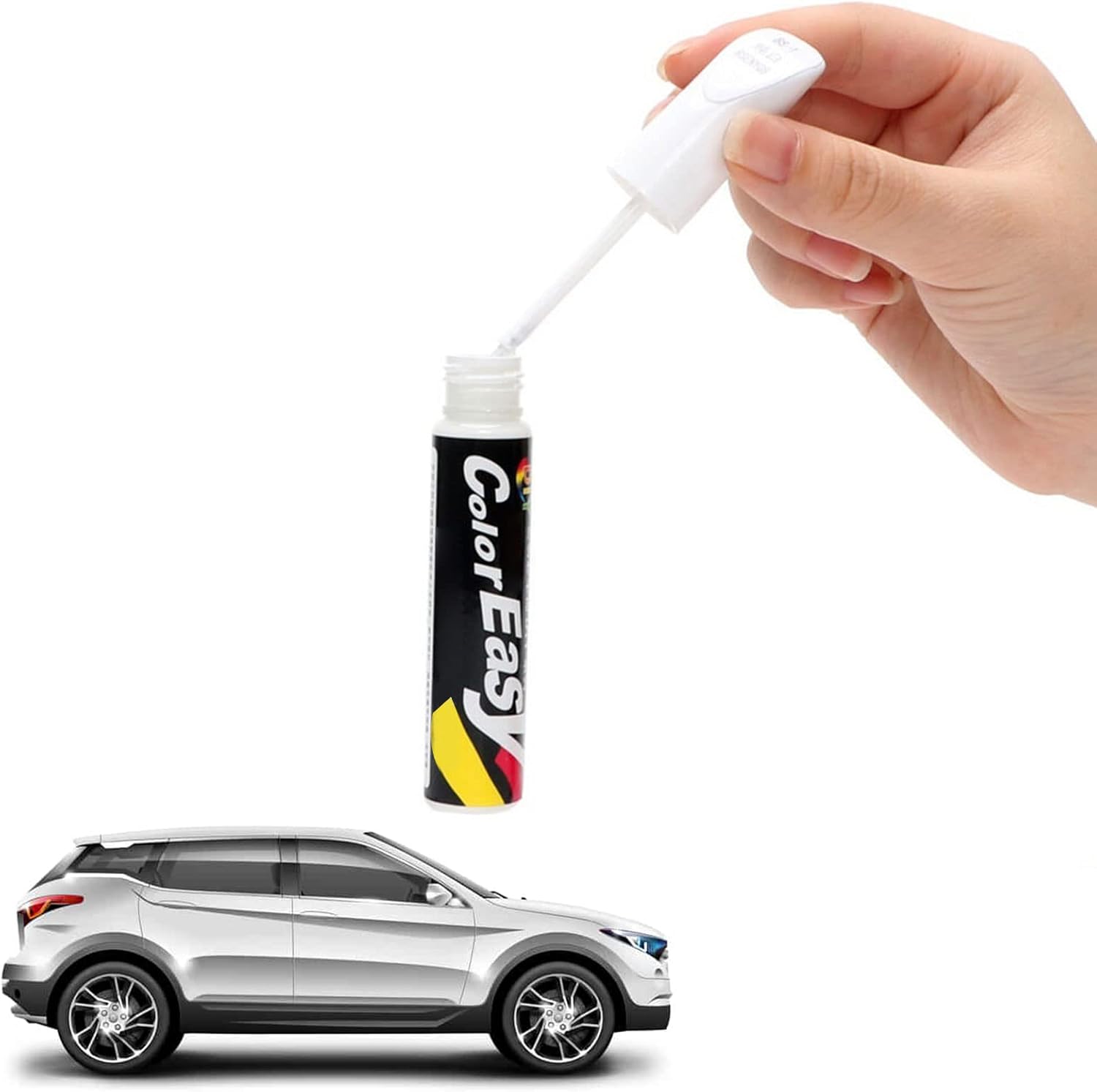 toulifly fill paint pen car, car scratch repair pen, white touch up paint for cars special purpose paint touch up pen multi color optional for various cars (white)