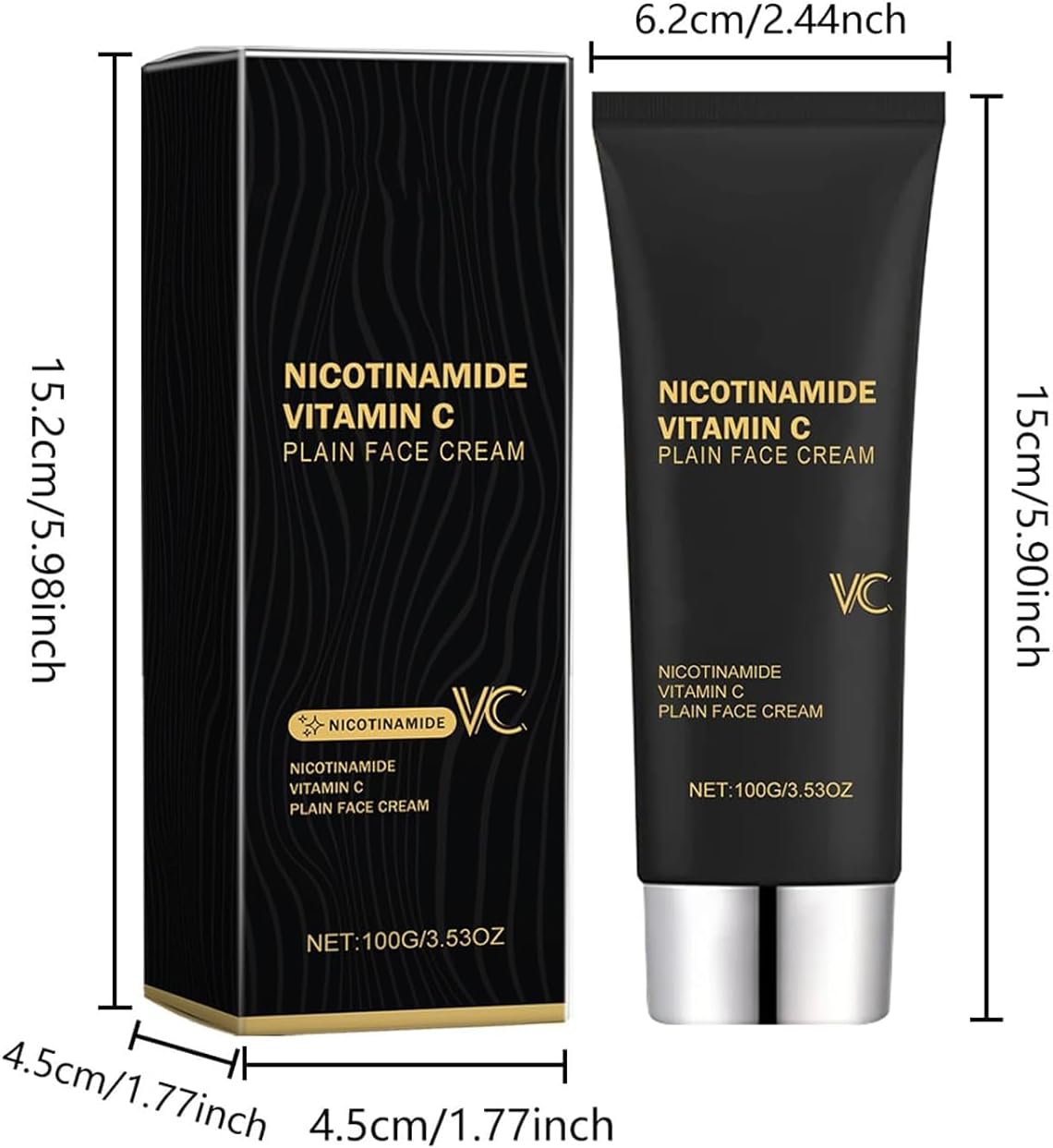 multifunctional soft & moisturising makeup cream, skin cream with niacinamide and vitamin c, day cream with vitamin c for a radiant complexion face cream