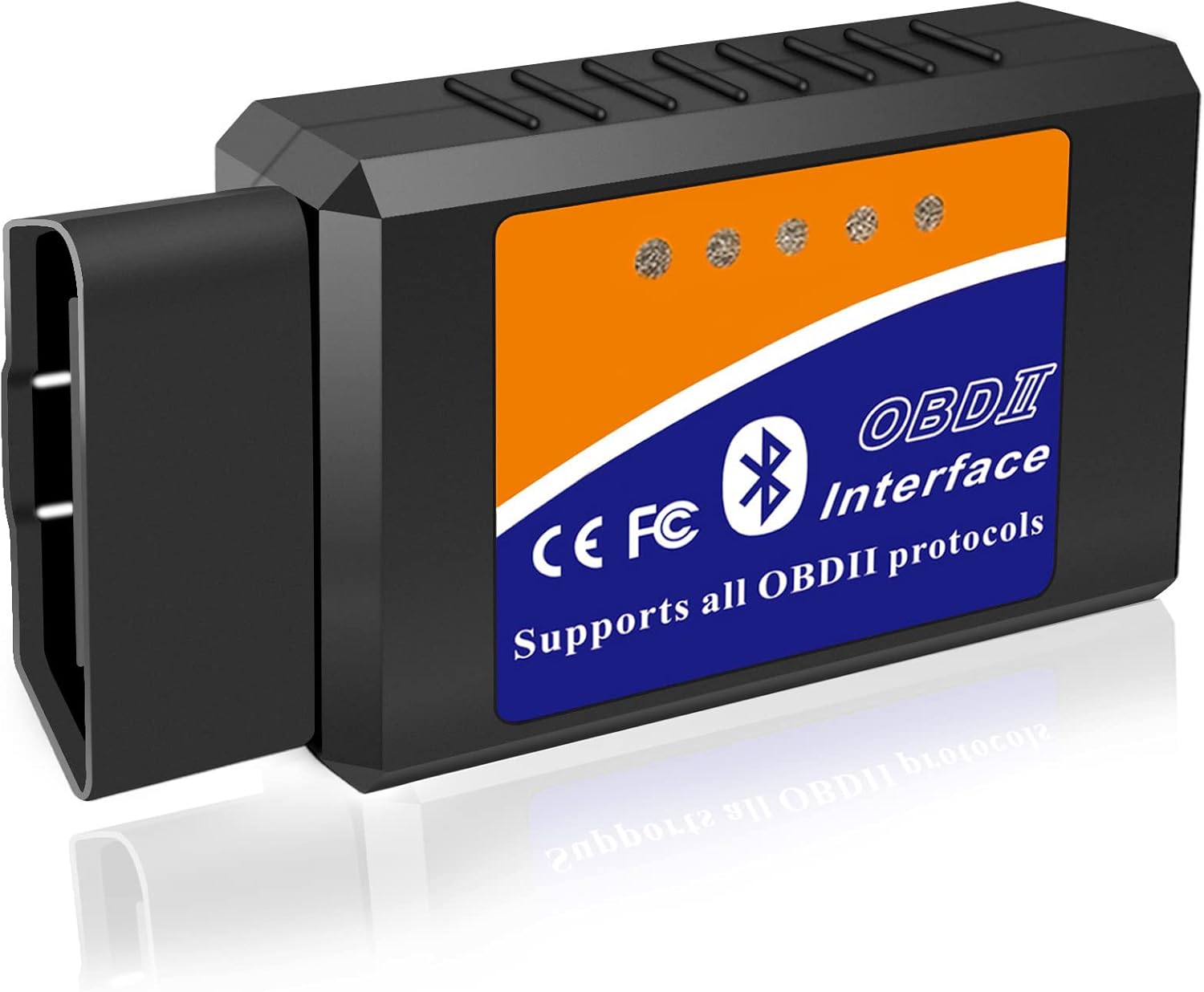 edasion obd2 bluetooth scanner code reader reset for android windows, auto car diagnostic scan tool obdii adapter for check engine light for torque, obd fusion, car scanner app