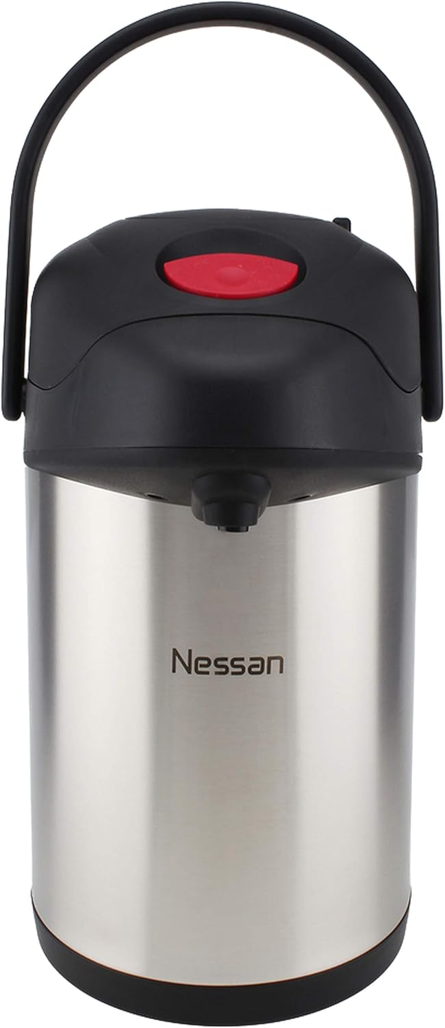 nessan insulated pump flask, 5 liter [ss50hi]