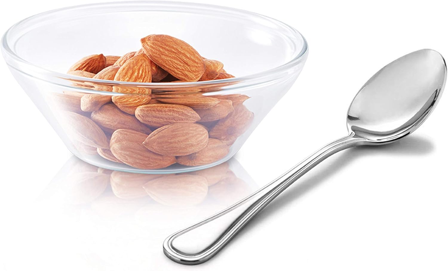 borosil venus glass katori bowl set, 170ml, set of 6, transparent