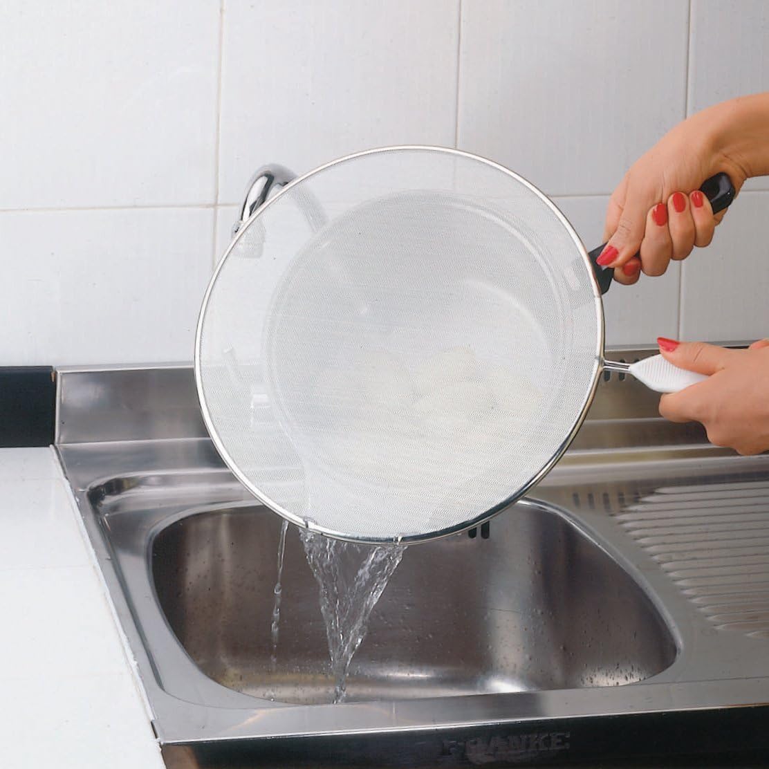 metaltex fritto splash guard 26 cm tin plated