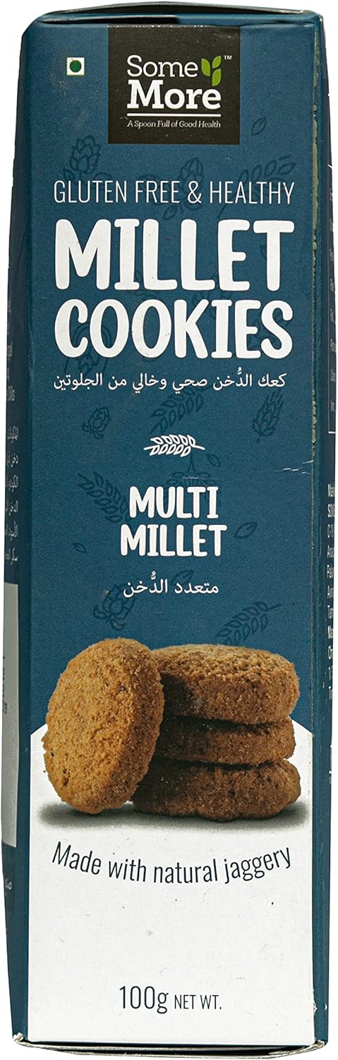 multi millet gluten free cookies | delicious nutritious snacks with sorghum, finger millet, pearl millet, and foxtail millet | perfect for celiac and gluten sensitive individuals by some more…