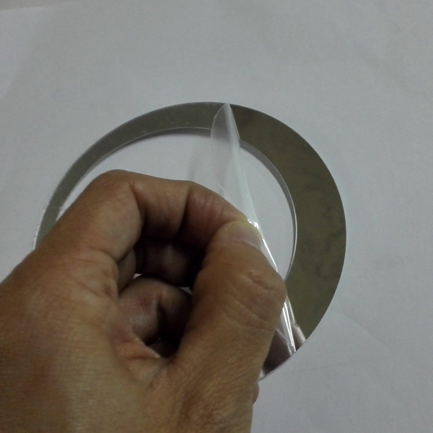 aooyaoo (grey) aooyaoo circle mirror diy wall sticker wall decoration 24pcs grey