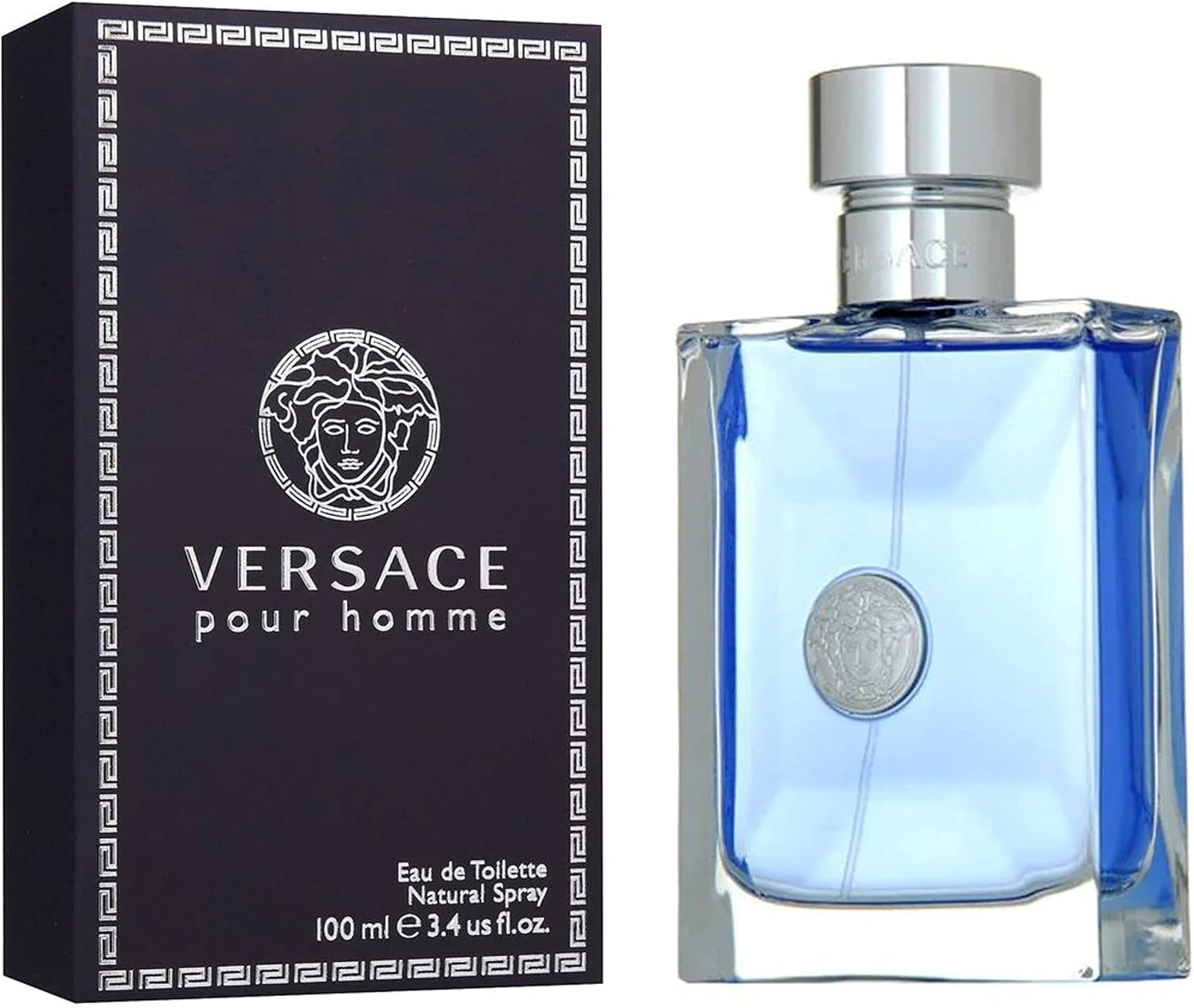 versace pour homme perfume for men, 100 ml edt spray