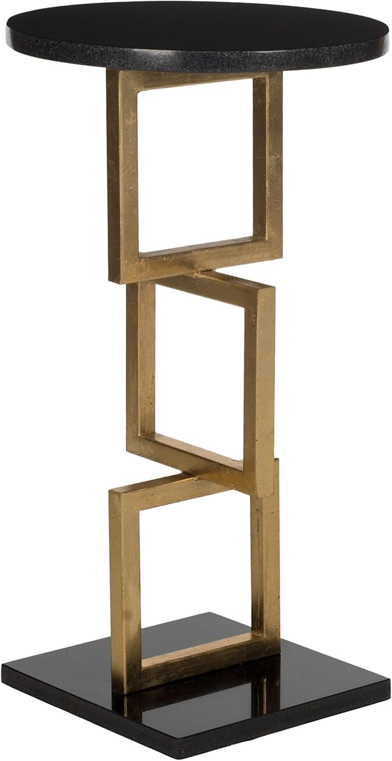 safavieh home collection cassidy accent table, gold