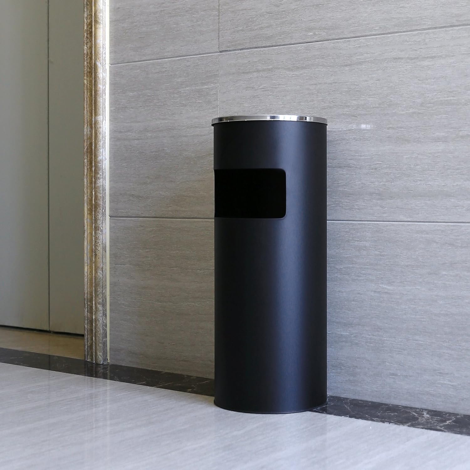 grace kitchen commercial lobby standing ashtray bin,stainless steel waste cans,garbage bin