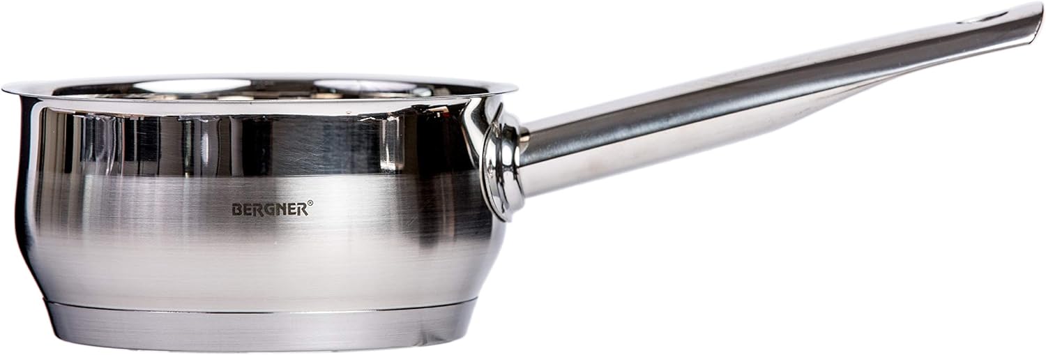 bergner gourmet saucepan ss induction, silver, 14 cm, bg6501, 1 litre