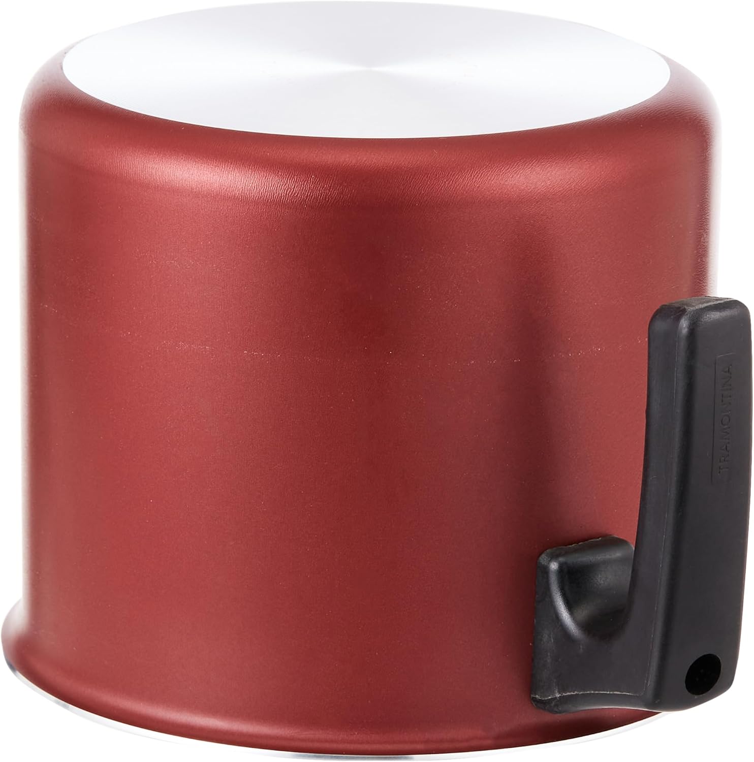 tramontina paris 16cm 2.7l red aluminum multipurpose boiler with interior and exterior starflon max red pfoa free nonstick coating