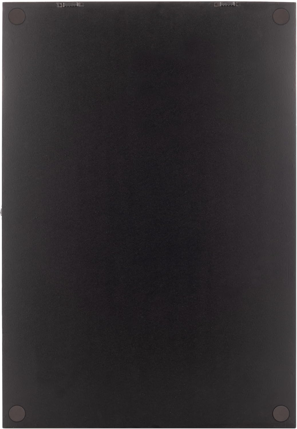 gallery solutions 18x26 display hinged front, black shot glass case od 17.8875x21.3125, 17" x 21"