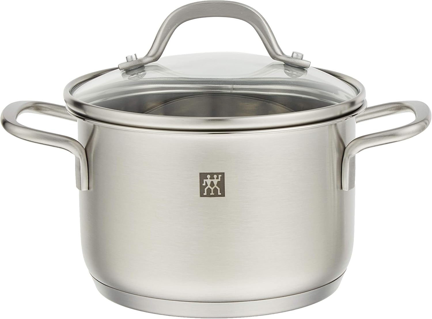 zwilling pico 14cm stock pot. 18/10 stainless steel. sigma classic sandwich base for all stove tops. stay cool handles. ovensafe.
