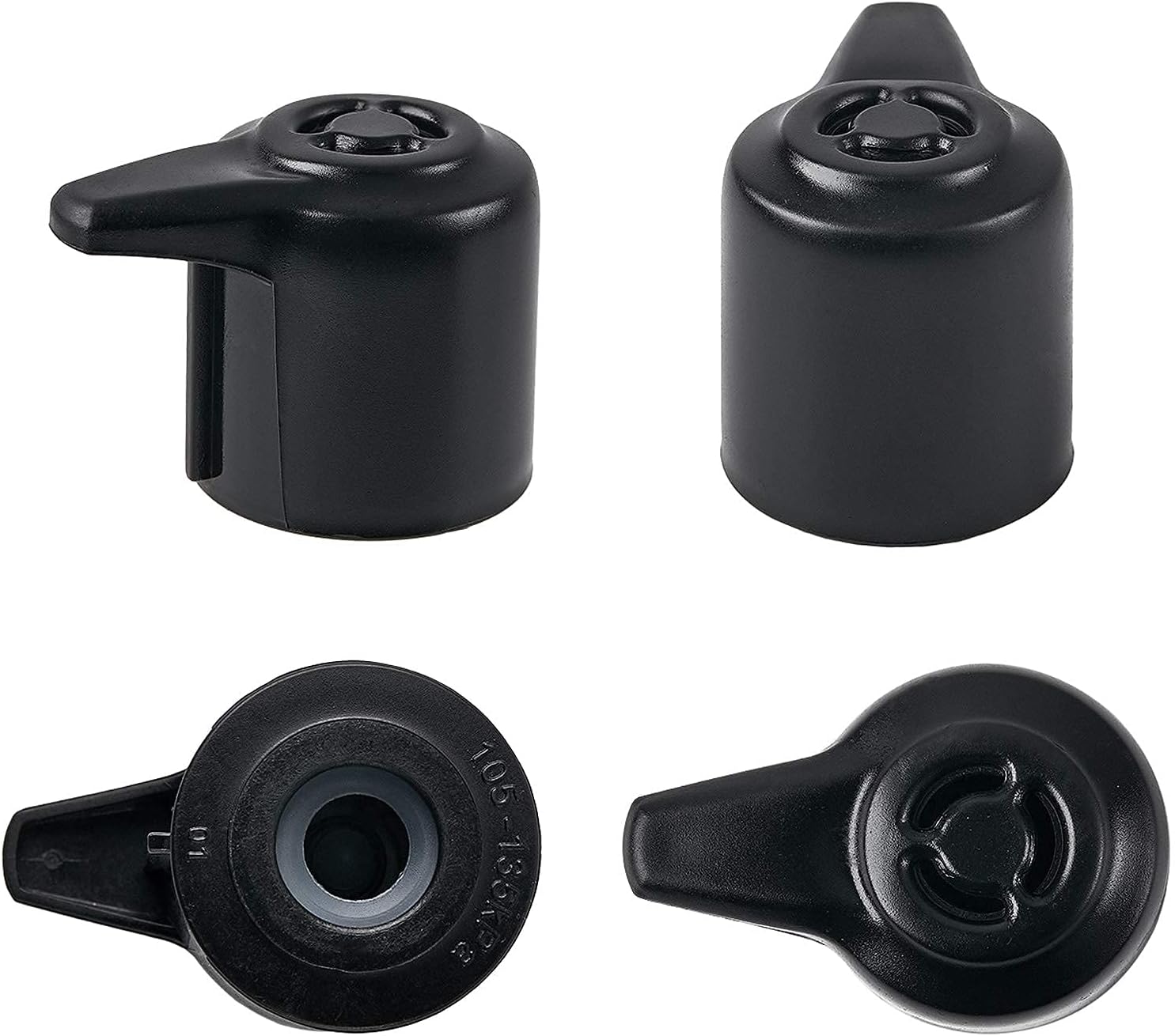 zzjmch 2pack steam release valve, universal pressure valve release handle for instant pot 3, 5, 6, 8 qt quart, electric pressure cooker valve replacement part steam release accessories