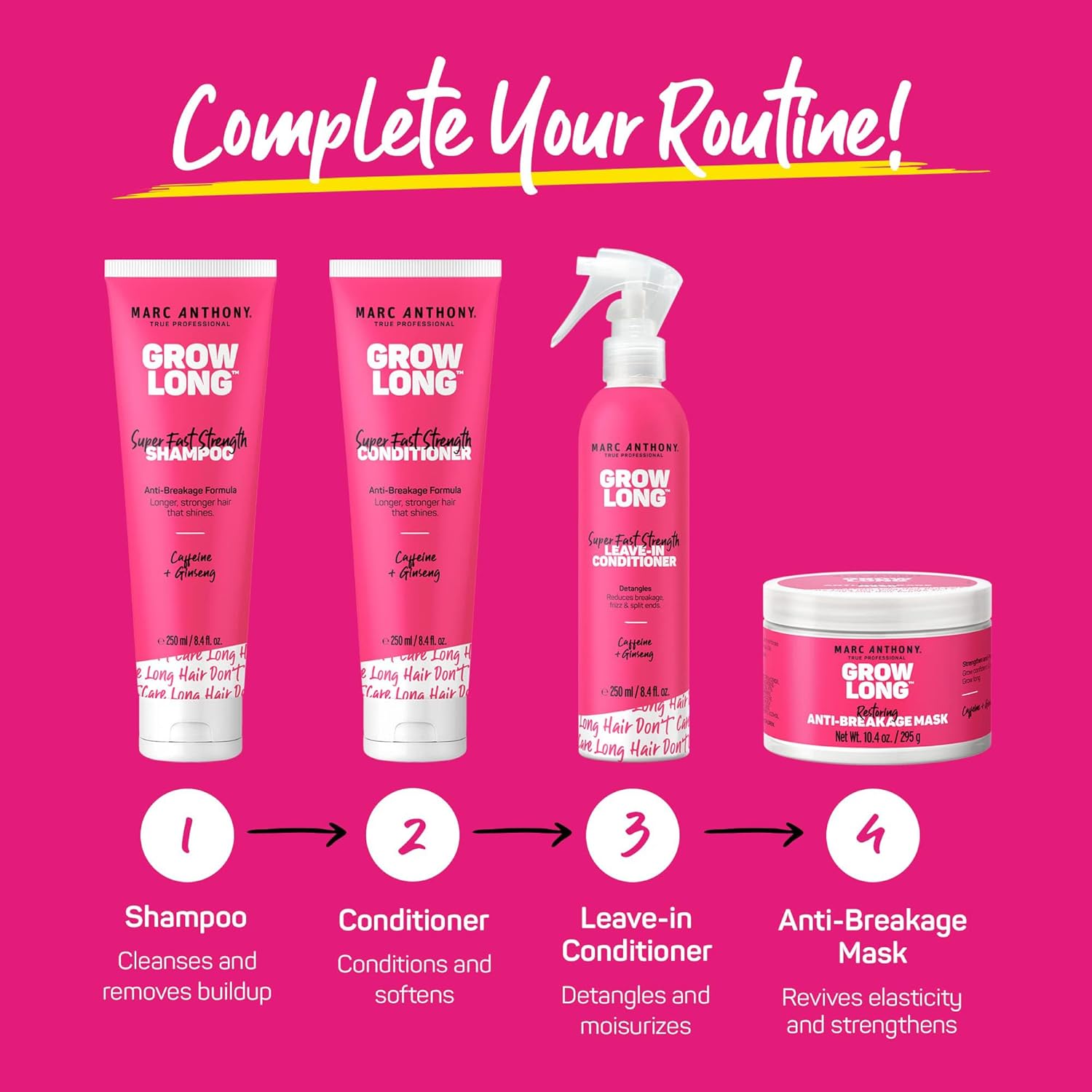 marc anthony strengthning grow long conditioner 250ml