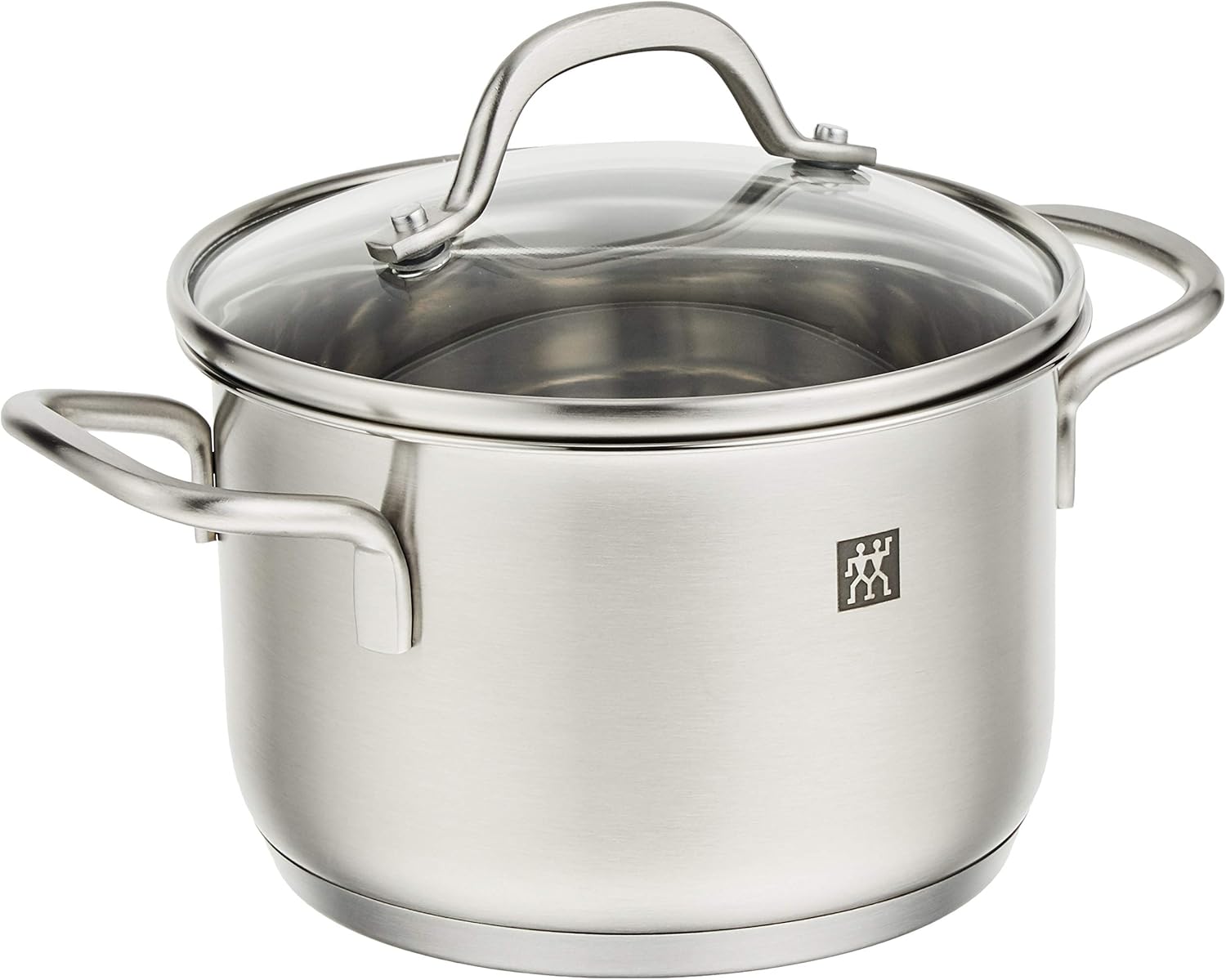 zwilling pico 14cm stock pot. 18/10 stainless steel. sigma classic sandwich base for all stove tops. stay cool handles. ovensafe.