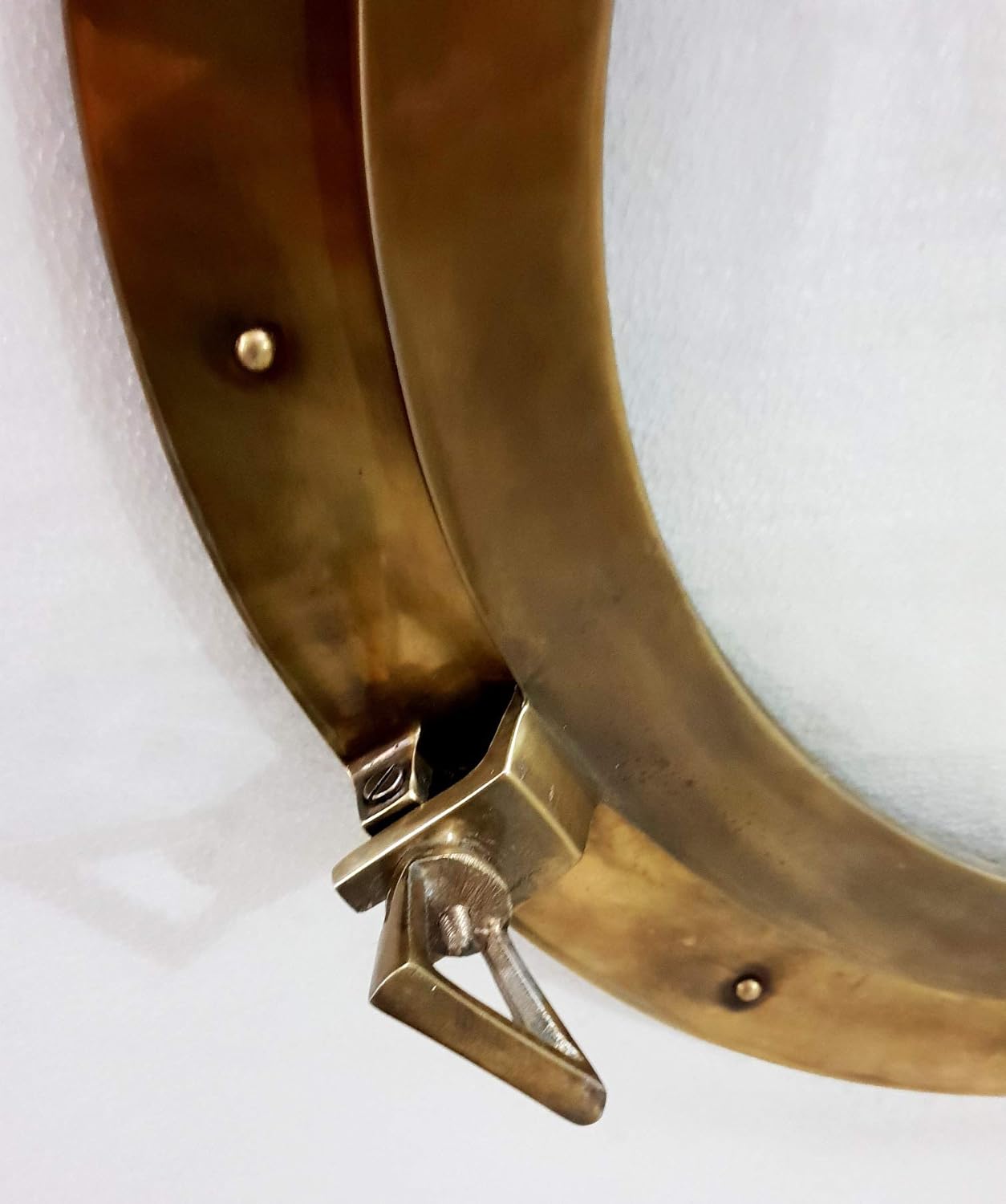 medieval replicas marine nautical store antique canal boat porthole window ship round glass wall decor porthole 24" inches brown