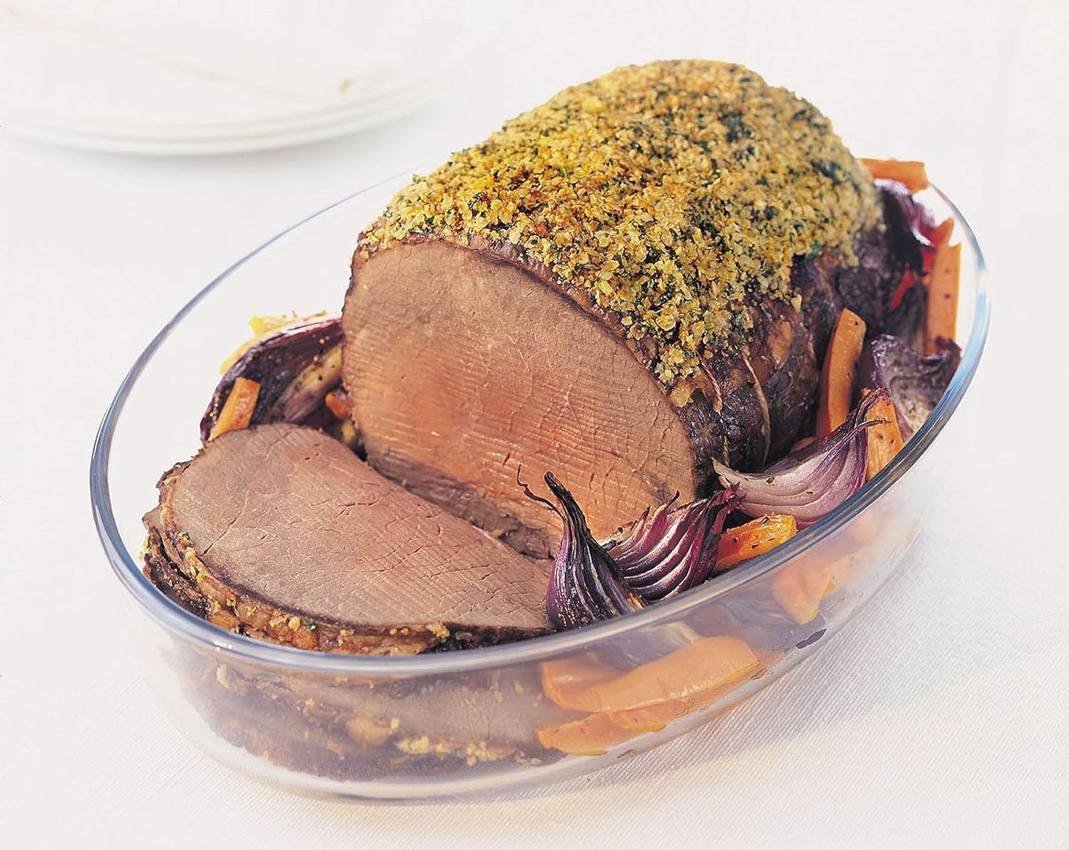 pyrex 346b000 glass oval roaster, 35x24 centimetre