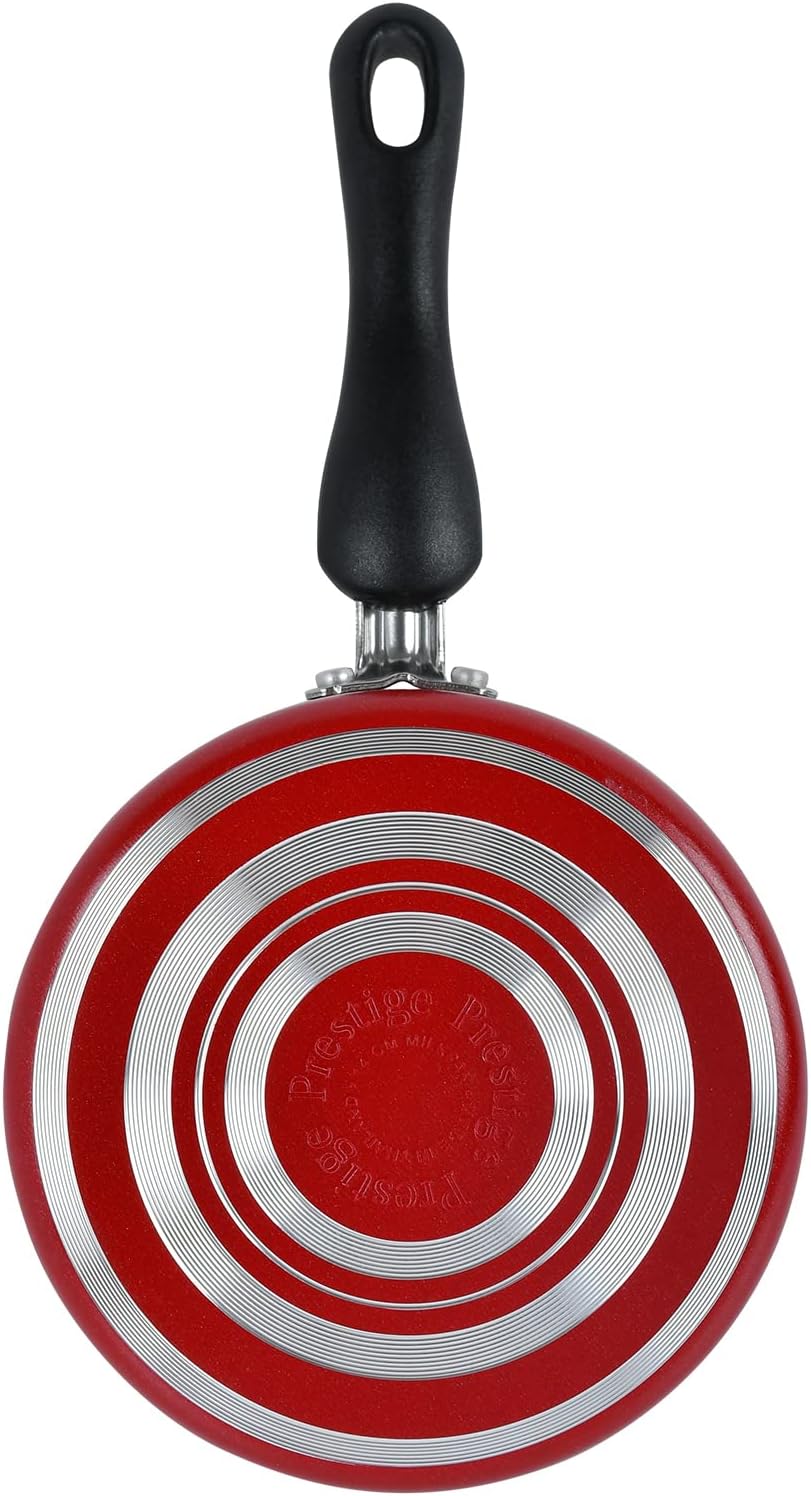 prestige classique aluminium milk pan red, 14 cm, pr20971