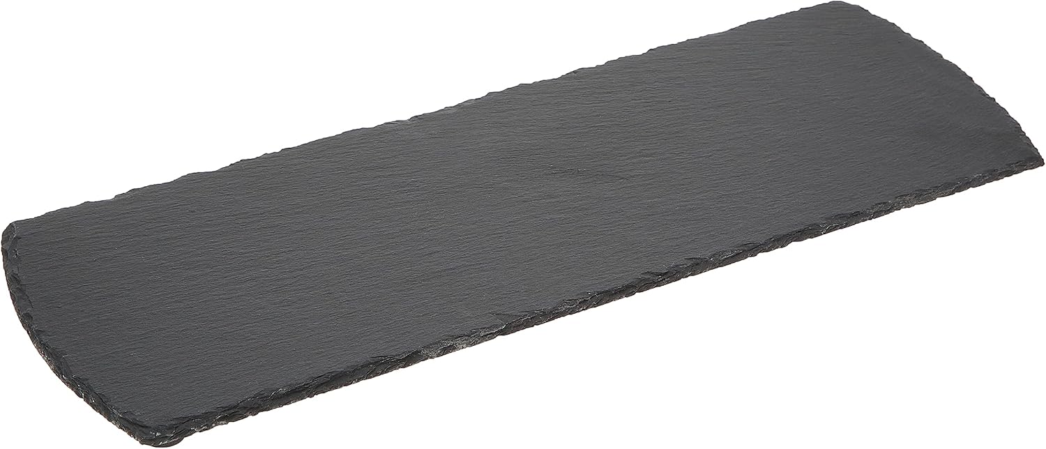 raj slate tray, black, 42 x 15 cm sl0009 (1 pc)