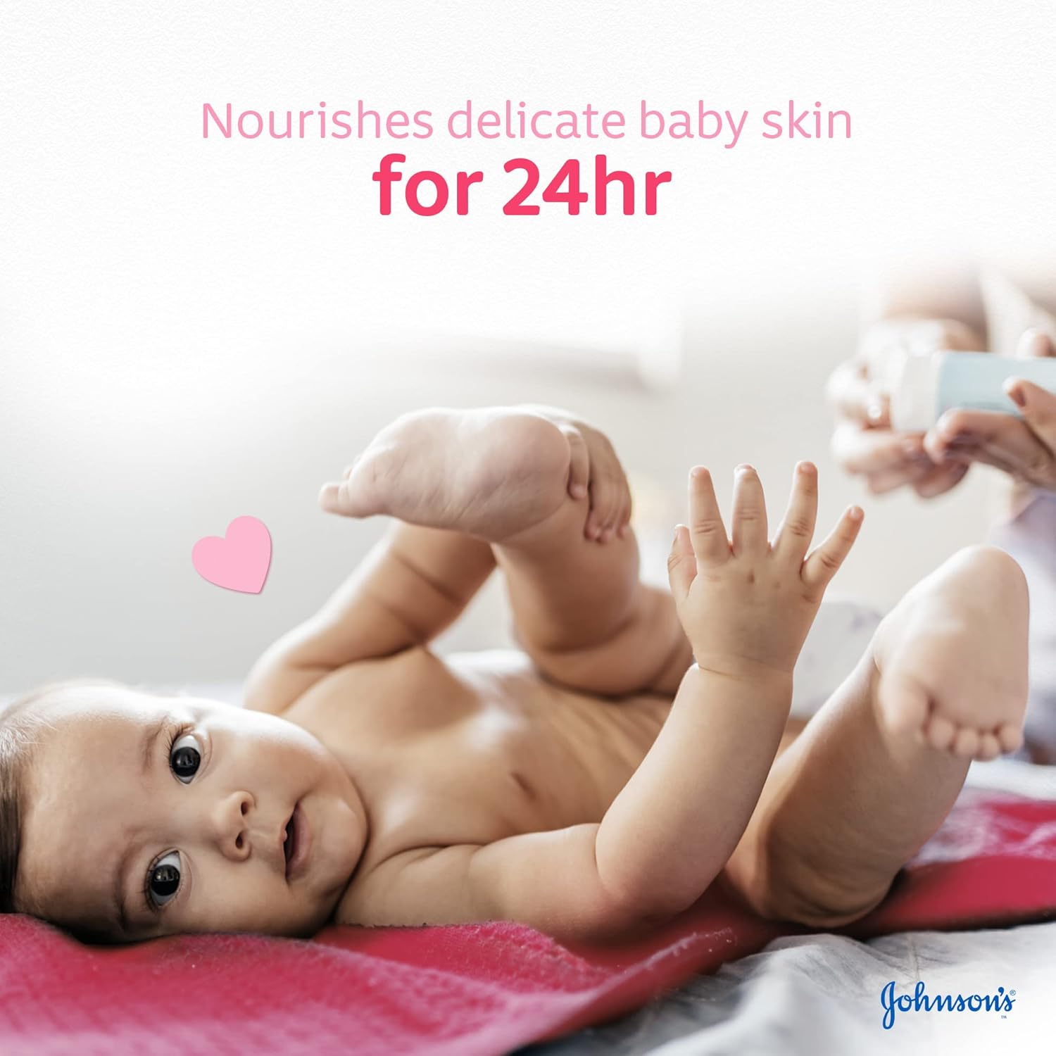 johnson's baby soft lotion, 24 hour moisture. clinically proven mildness formula specifically design for baby’s delicate skin, 500ml + 300ml