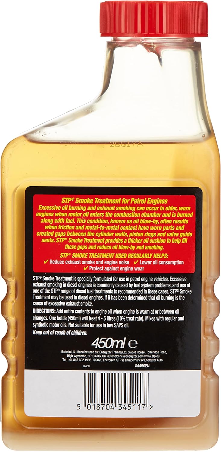 stp stp,smoke treatment petrol engines, 450 ml,64450en
