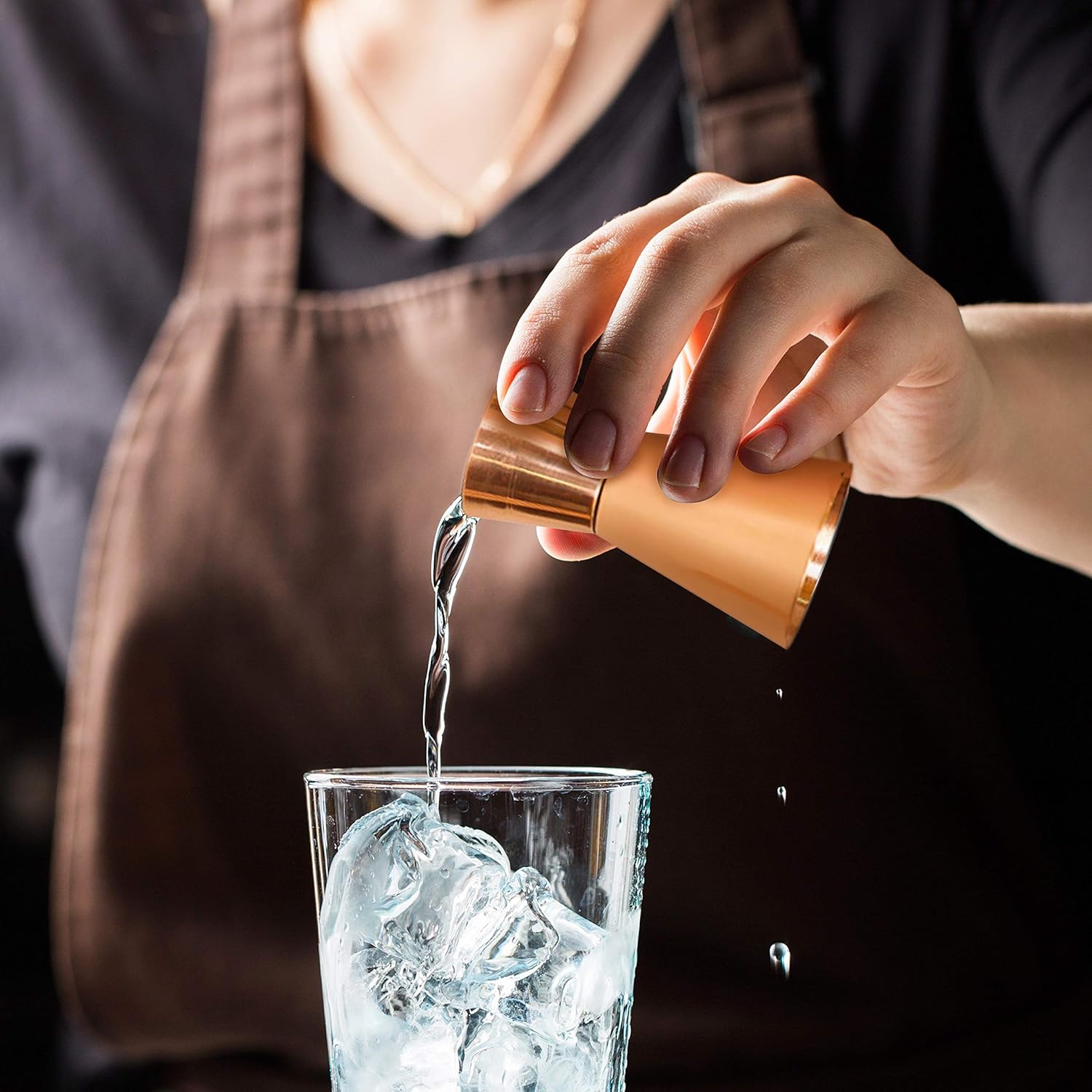 raj copper peg measurer 30/60, 10cm, rcb006, double sided cocktail jigger ,measuring tool cup , shot glass , measure cup , bar accessories