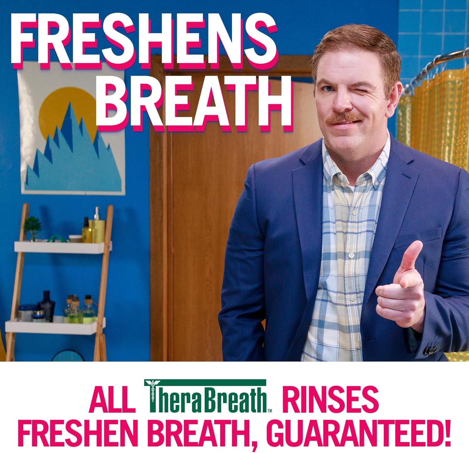 therabreath cavity,bad breath healthy smile dentist formulated 24 hour oral rinse, sparkle mint, 16 ounce (pack of 2)