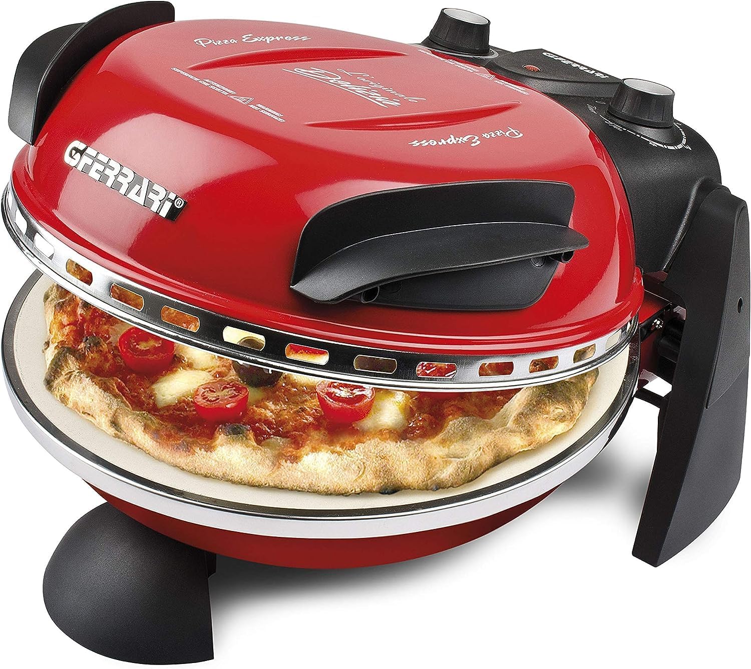 g3 ferrari pizza oven ideal for quickly cooking and baking cakes, pastries, meat, toast, chestnuts and more
