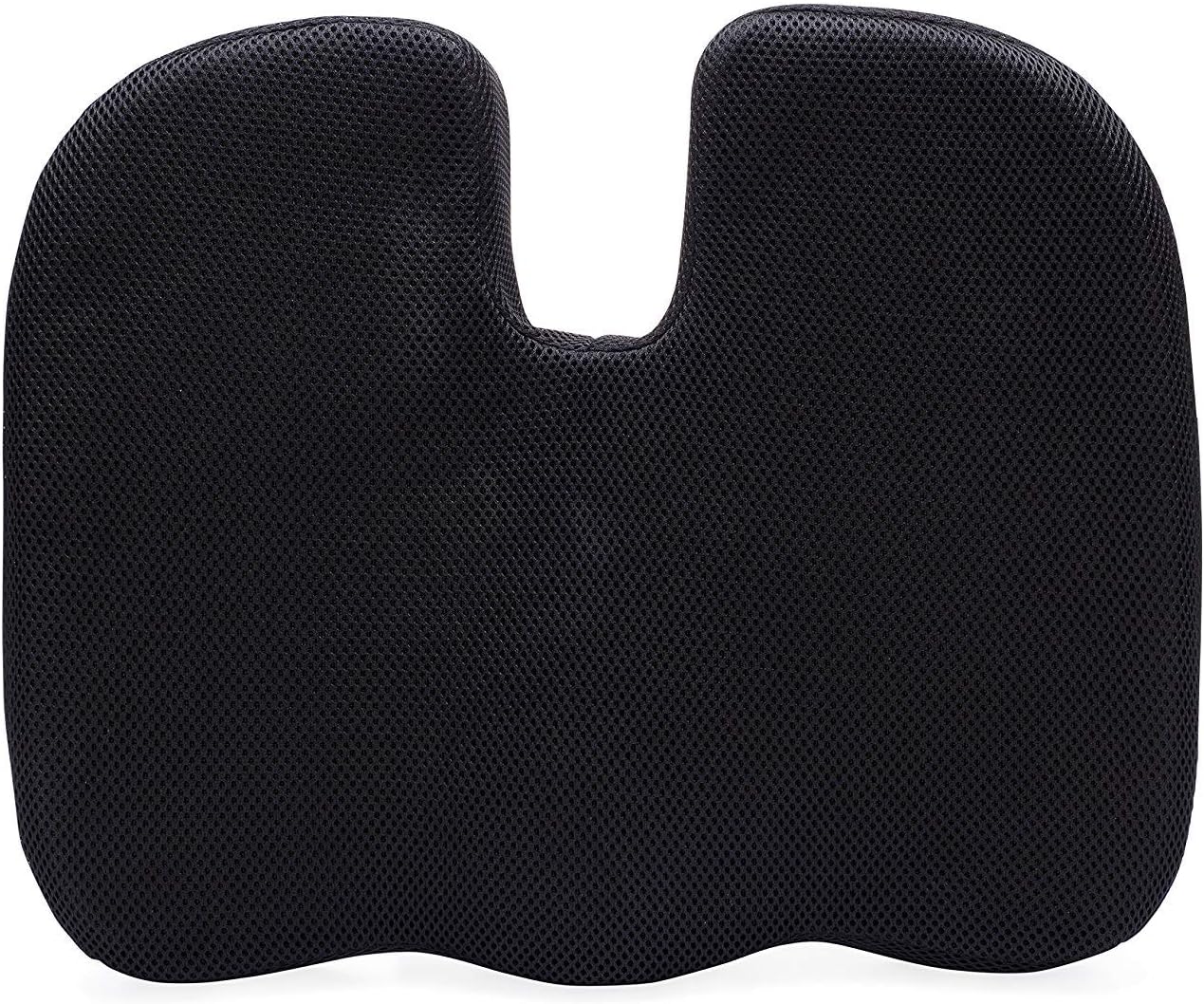 littlesun premium comfort seat cushion – non slip orthopedic 100% memory foam coccyx cushion for tailbone pain – cushion for office chair car seat – back pain & sciatica relief (seat cushion)