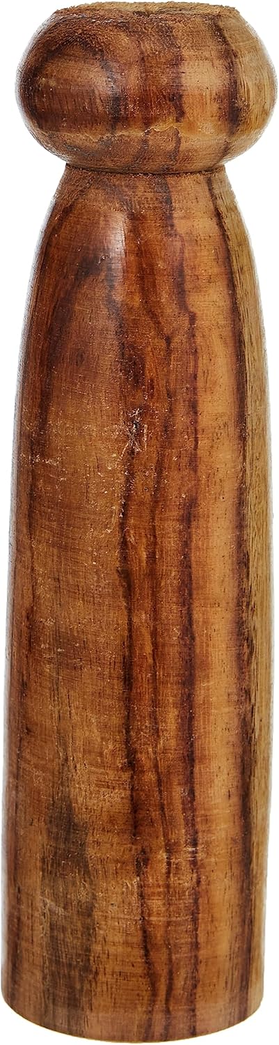 raj wooden mortar and pestle set, 10 cm , wooden, wmo001, garlic crusher , manual spices grinder , chutney maker , ideal for ginger, garlic, herbs grinder