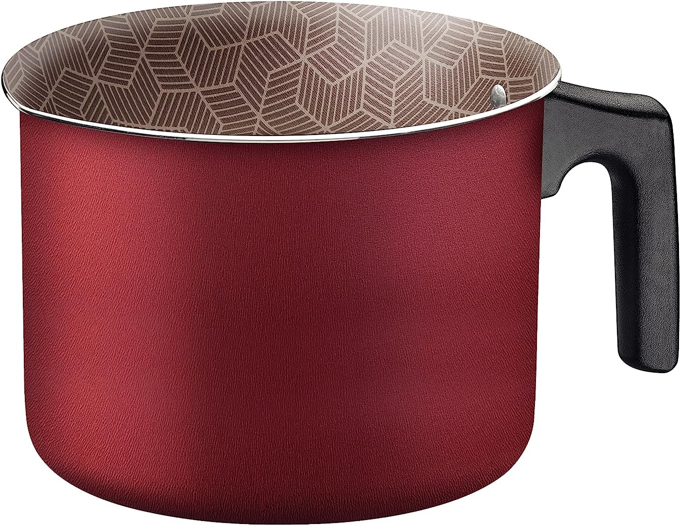 tramontina paris 14cm 1.9l red aluminum multipurpose boiler with interior and exterior starflon max red pfoa free nonstick coating