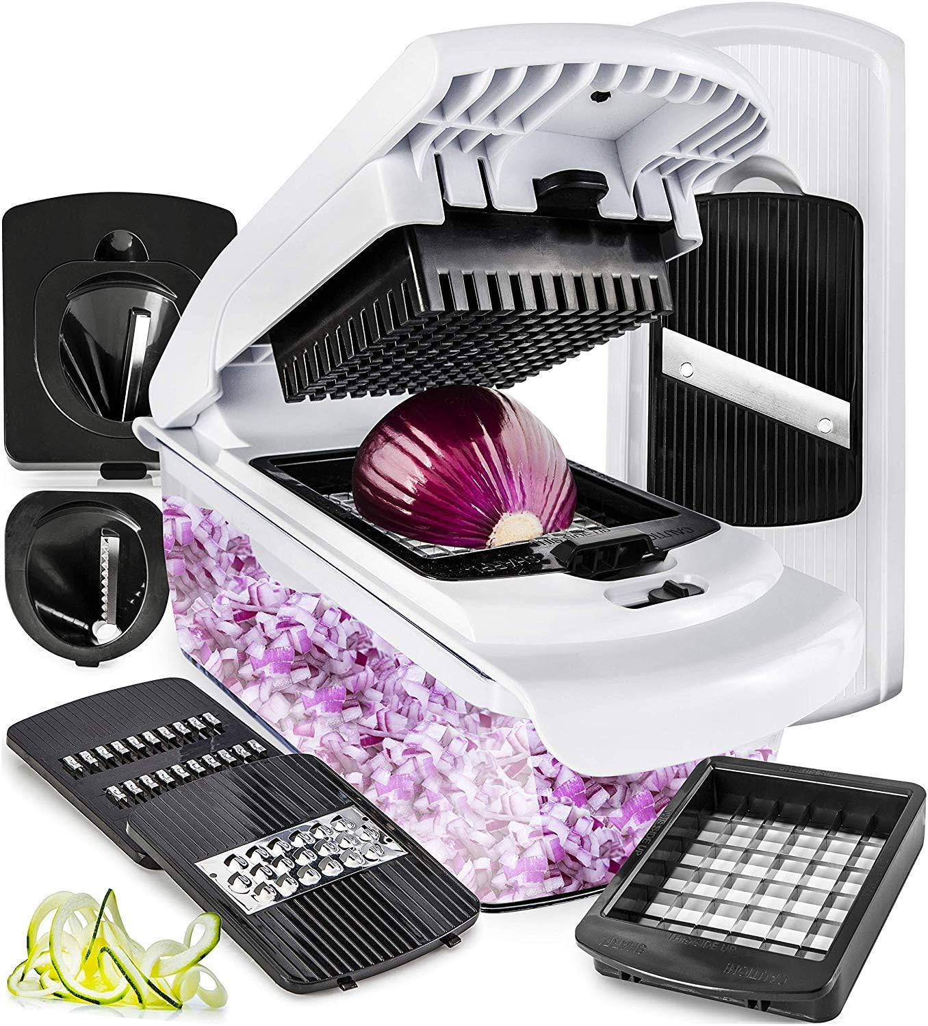 fullstar vegetable chopper mandoline slicer dicer onion chopper vegetable dicer food chopper dicer pro food choppers and dicers spiralizer vegetable cutter spiralizer vegetable slicer