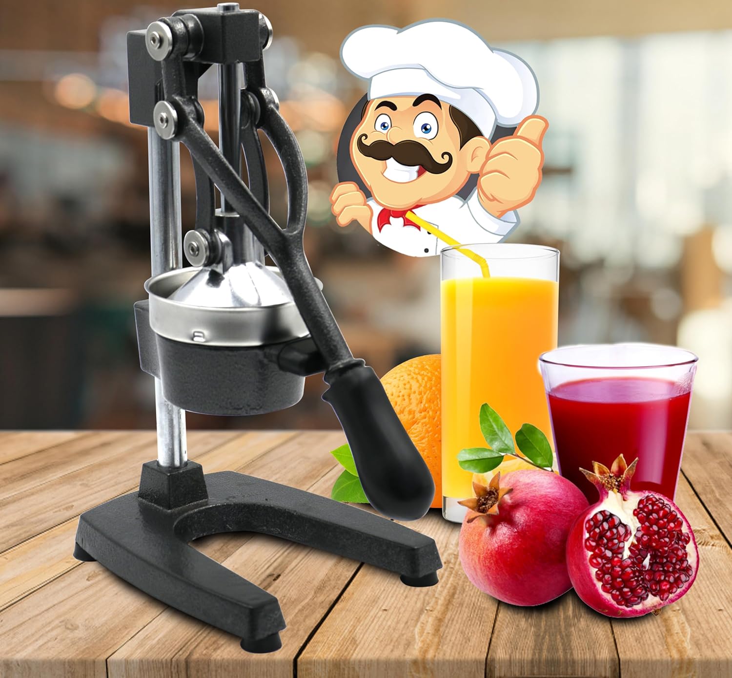 grace kitchen heavy duty manual juicer