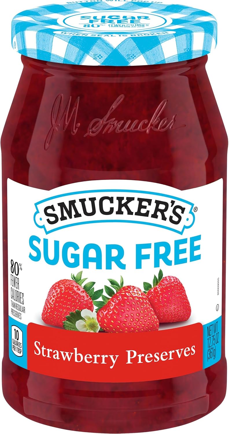 smucker's splada strawberry preserve, 361 gm