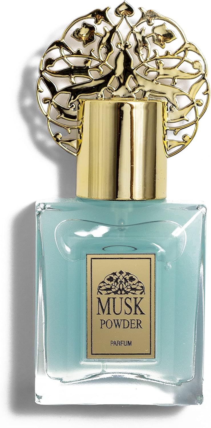 aro fac amd perfumes musk powder perfume for women long lasting women's fragrances gift for women eau de parfum edp 30ml