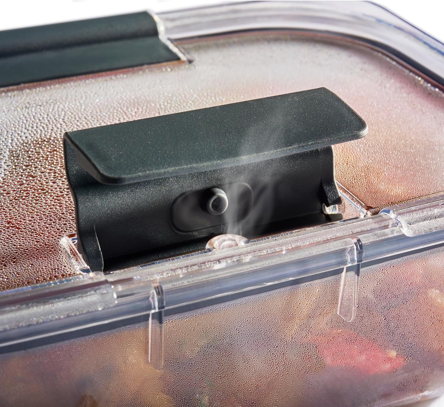 rubbermaid brilliance bpa free food storage containers with lids, airtight, for lunch, meal prep, and leftovers, set of 5 (3.2 cup)