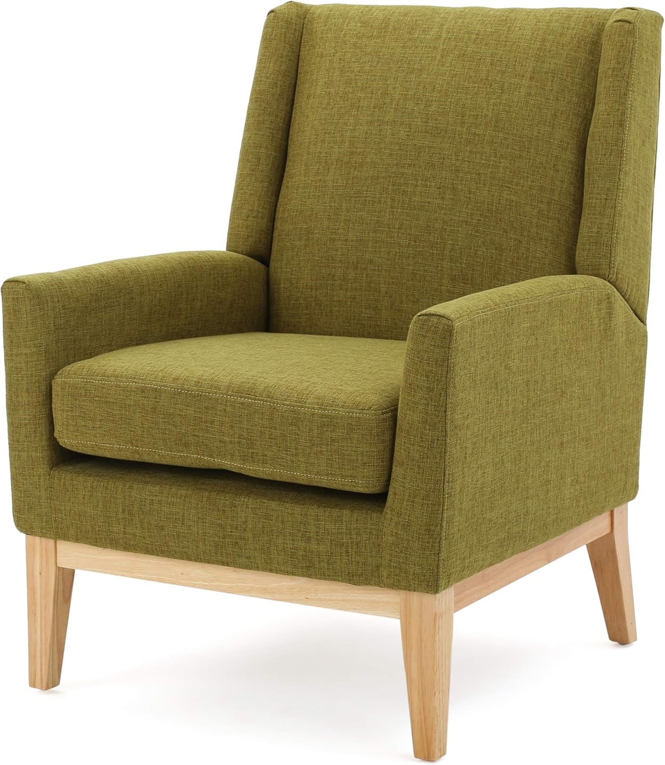 christopher knight home aurla fabric accent chair, green