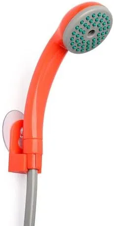CRONY SH-410 portable shower nozzle Portable Outdoor Shower Battery Powered Compact Handheld Rechargeable Camping Showerhead