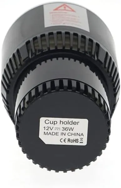 CRONY PT-C301 BG Vehicle Heat and Cold Car cup holder cooling & warming auto cup | Silver